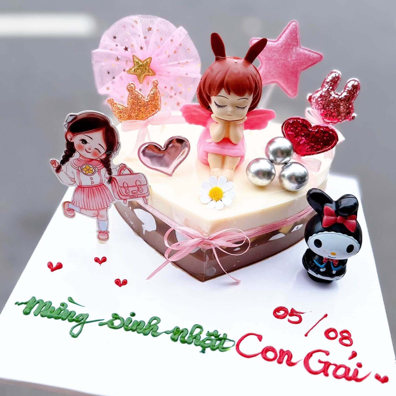 Bánh Sinh Nhật Rau Câu Flan