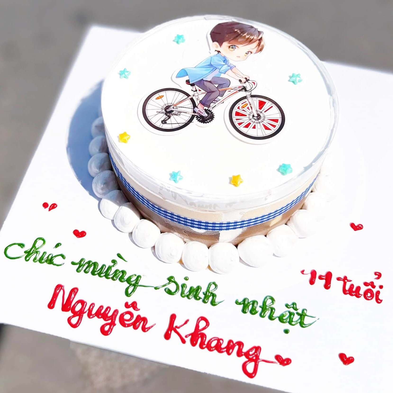 Bánh Sinh Nhật Rau Câu Flan — mẫu 9