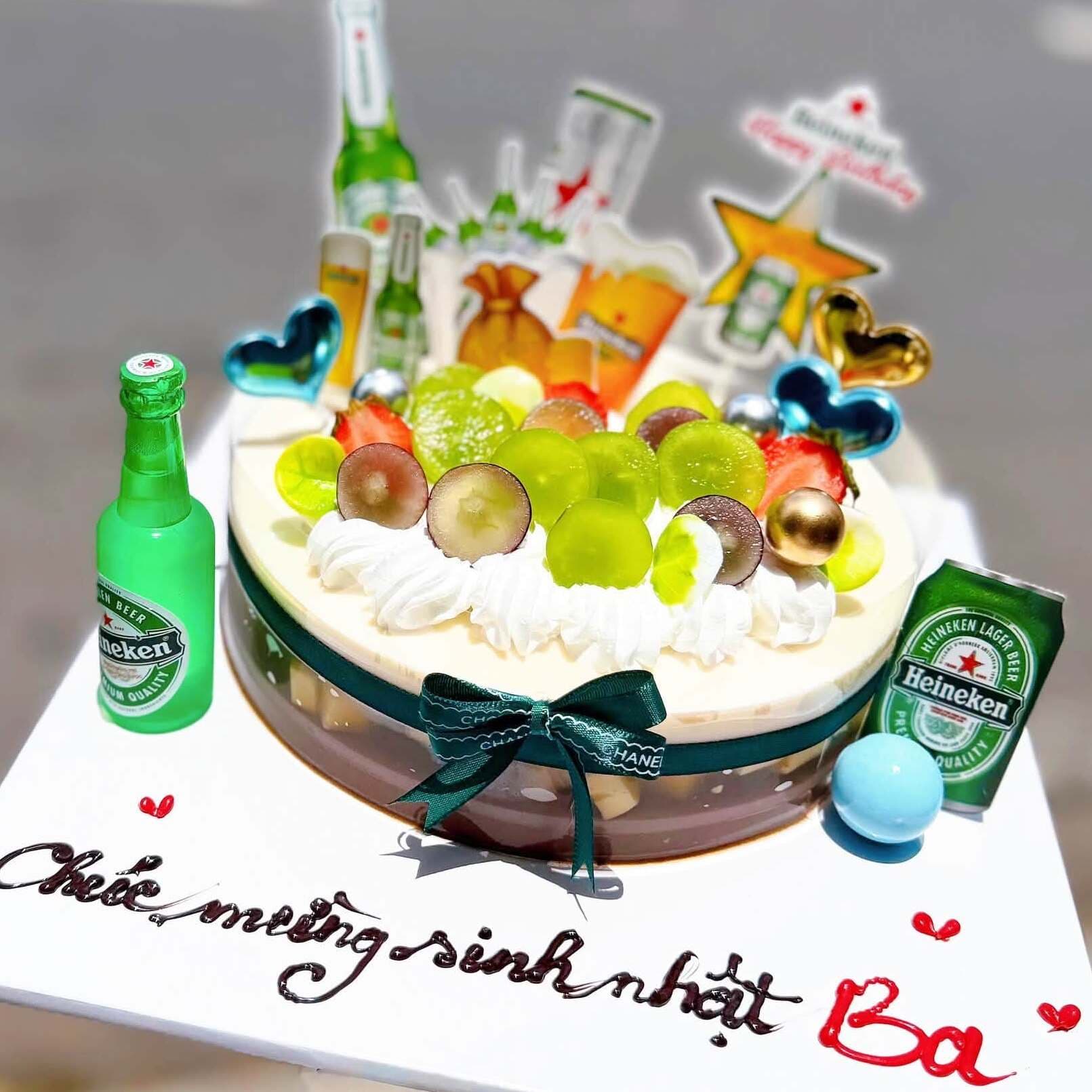 Bánh Sinh Nhật Rau Câu Flan — mẫu 11