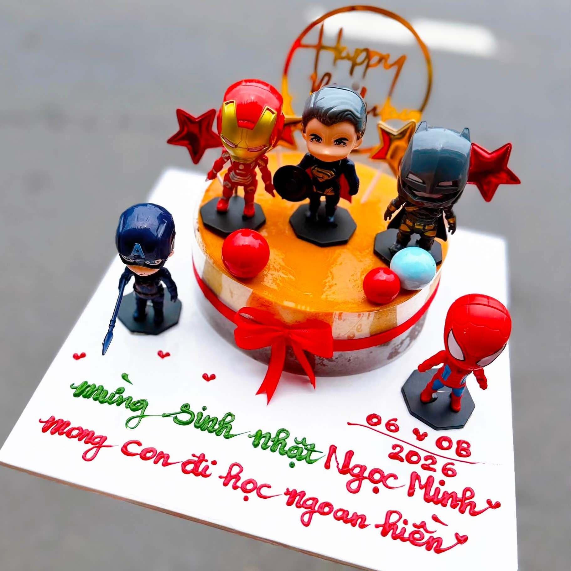 Bánh Sinh Nhật Gato Flan - Bé Trai — mẫu 5